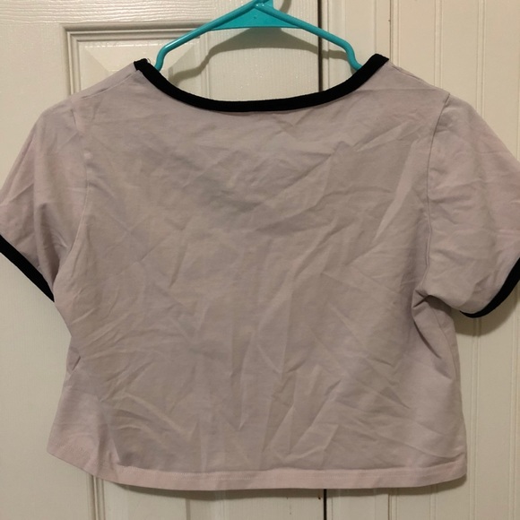 pink alien crop top - Picture 2 of 2